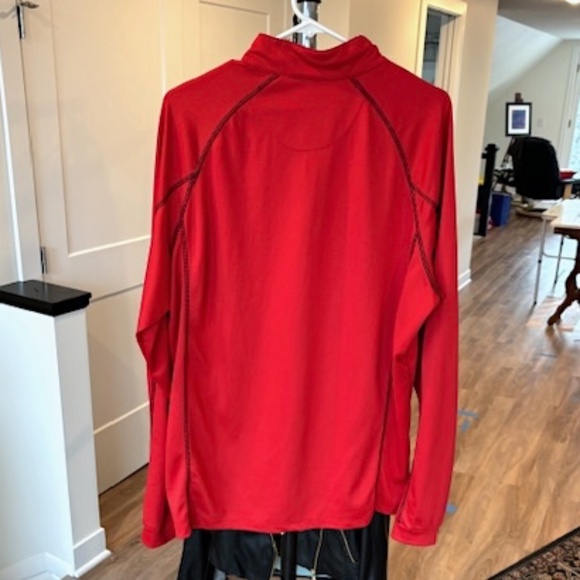 Wisconsin Badgers Quarter Zip Pullover - Men’s Size Large - Picture 5 of 8